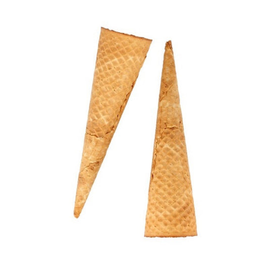 Cornets à glace gaufrette 1 boule (15pcs)