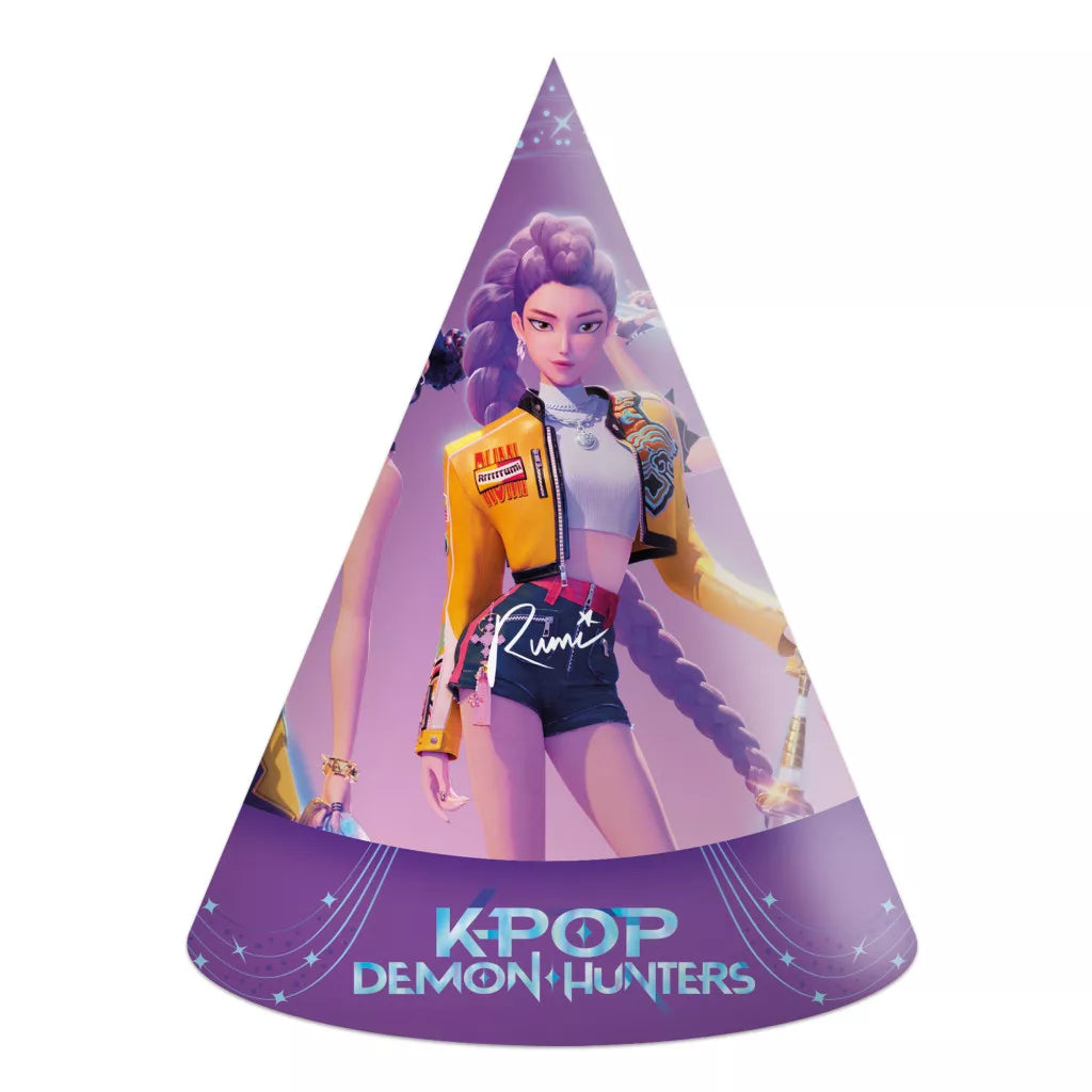 Chapeaux pointus KPop Demon Hunters Honmoon (6 pièces)