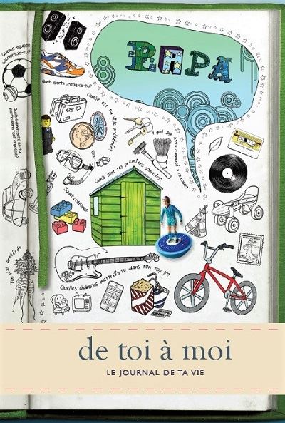 Journal mémoire « Papa, de toi à moi » (relié)