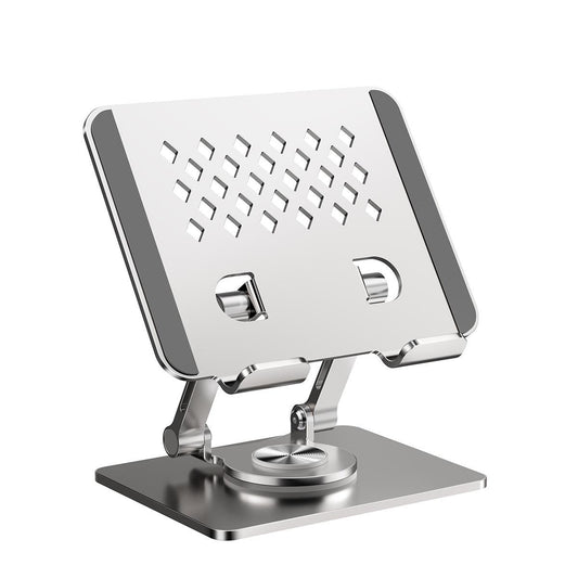 Metal table stand for Ally Display — Adjustable height and angle, 360° rotation