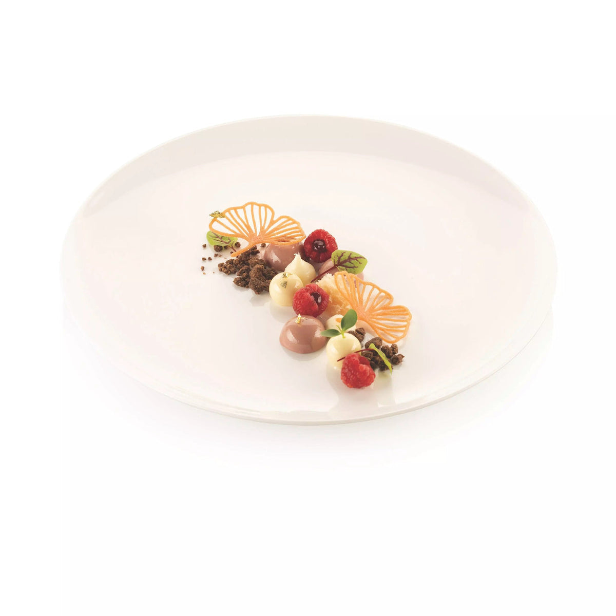 Silikomart Moule décor Ginkgo en silicone (14 empreintes)