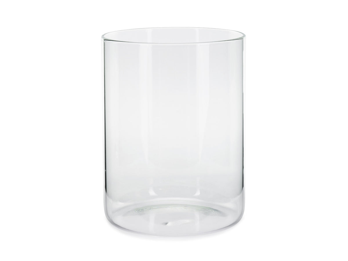 Photophore tube en verre (Ø13 x 17cm)