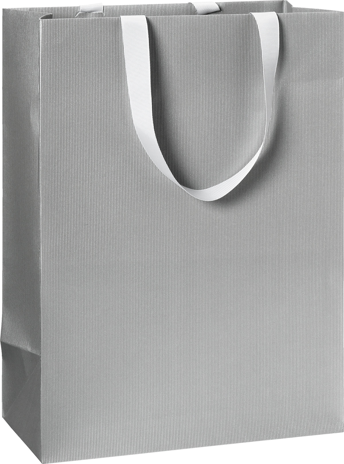 Sac cadeau uni argent One Colour (23 x 13 x 30 cm)