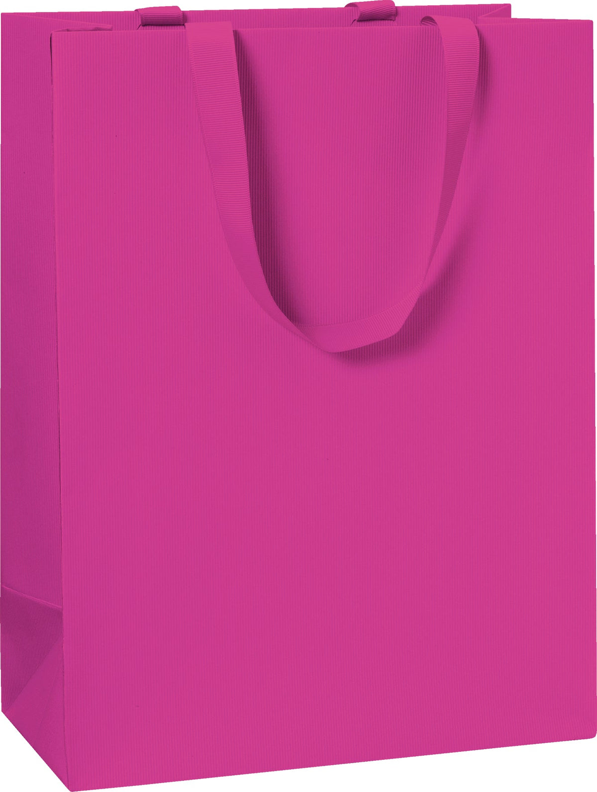 Sac cadeau uni One Colour Rose vif / 23 x 13 x 30 cm