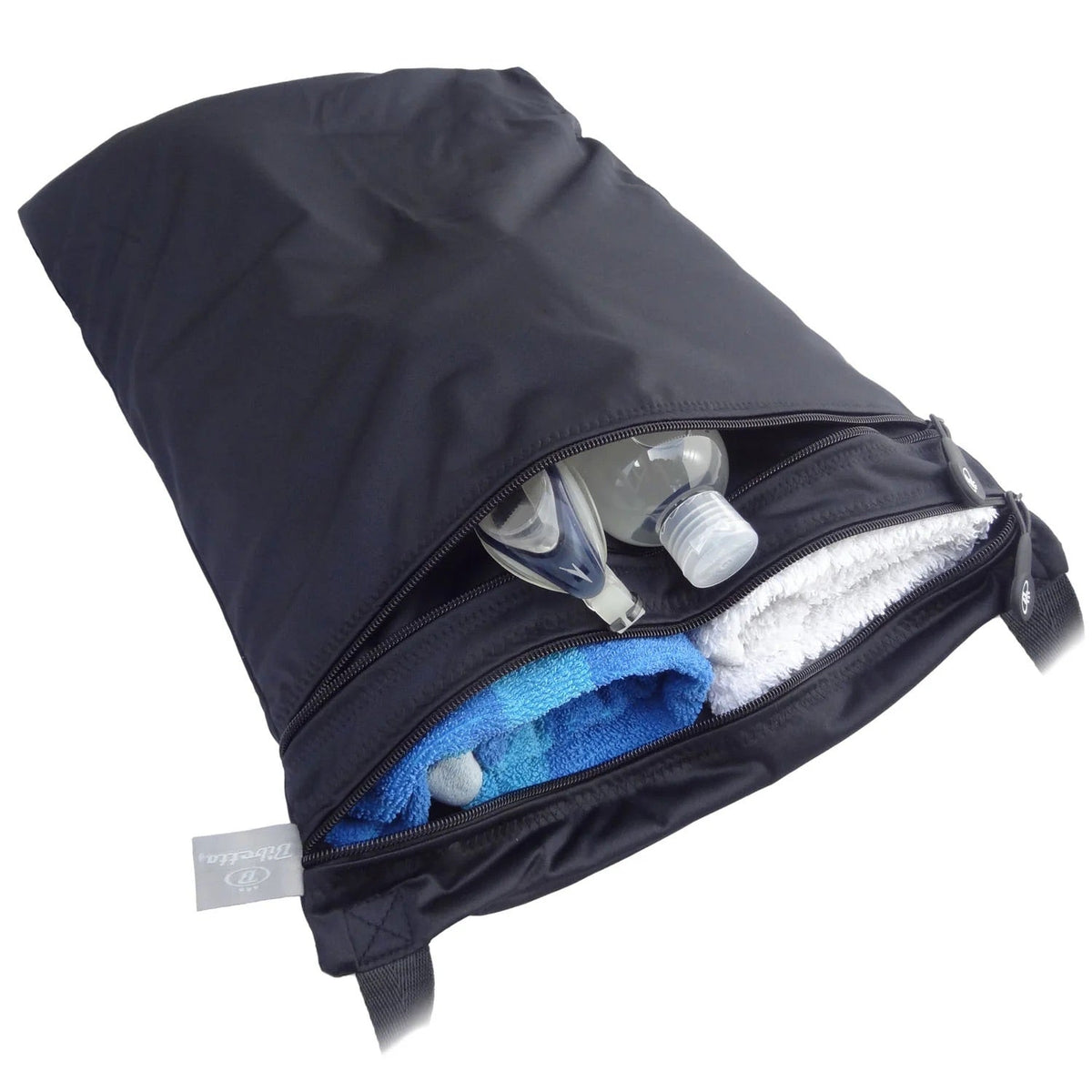 Wasserdichte Wet & Dry Tasche Schwarz – Bibetta