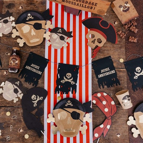 Confettis Pirate en papier (100pcs)