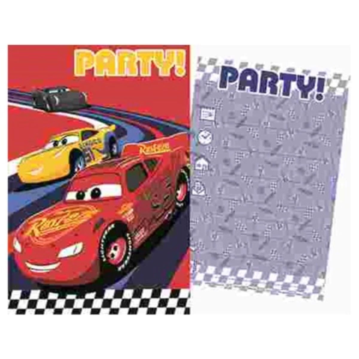 Invitations Cars (5pcs)