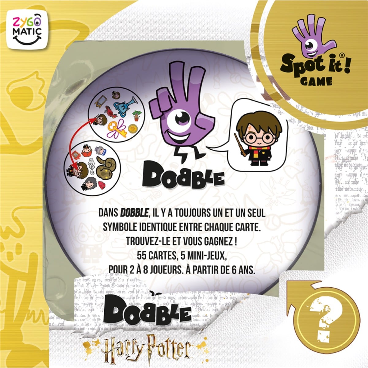 Dobble Harry Potter (Fr-De-It)