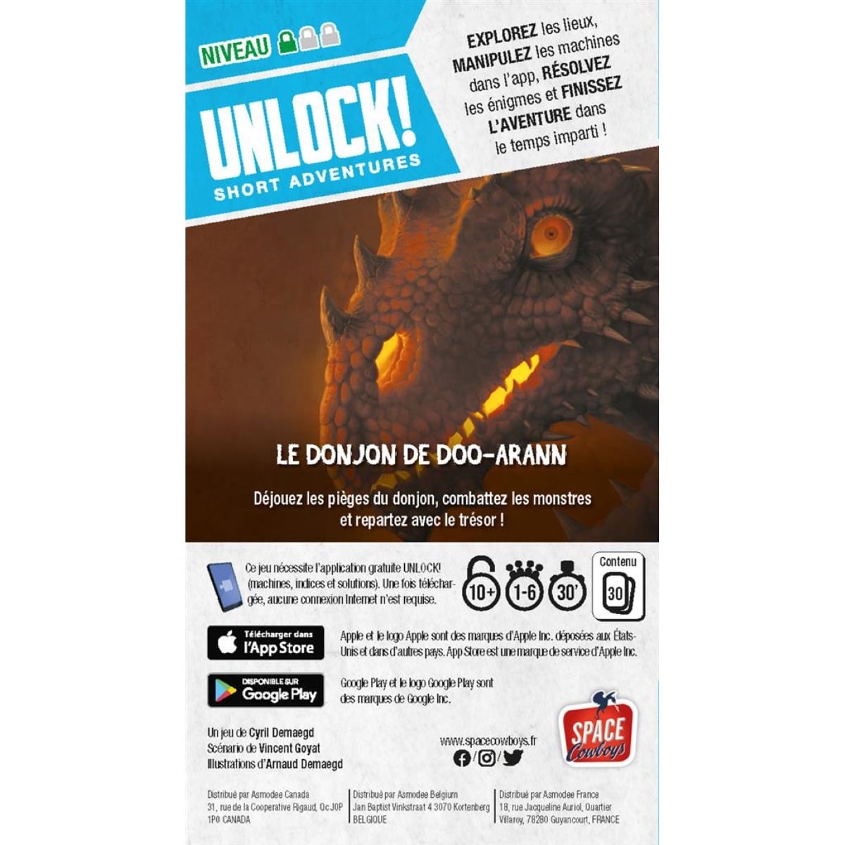 Unlock! Short Adv. 4 : Le Donjon de Doo-Arann