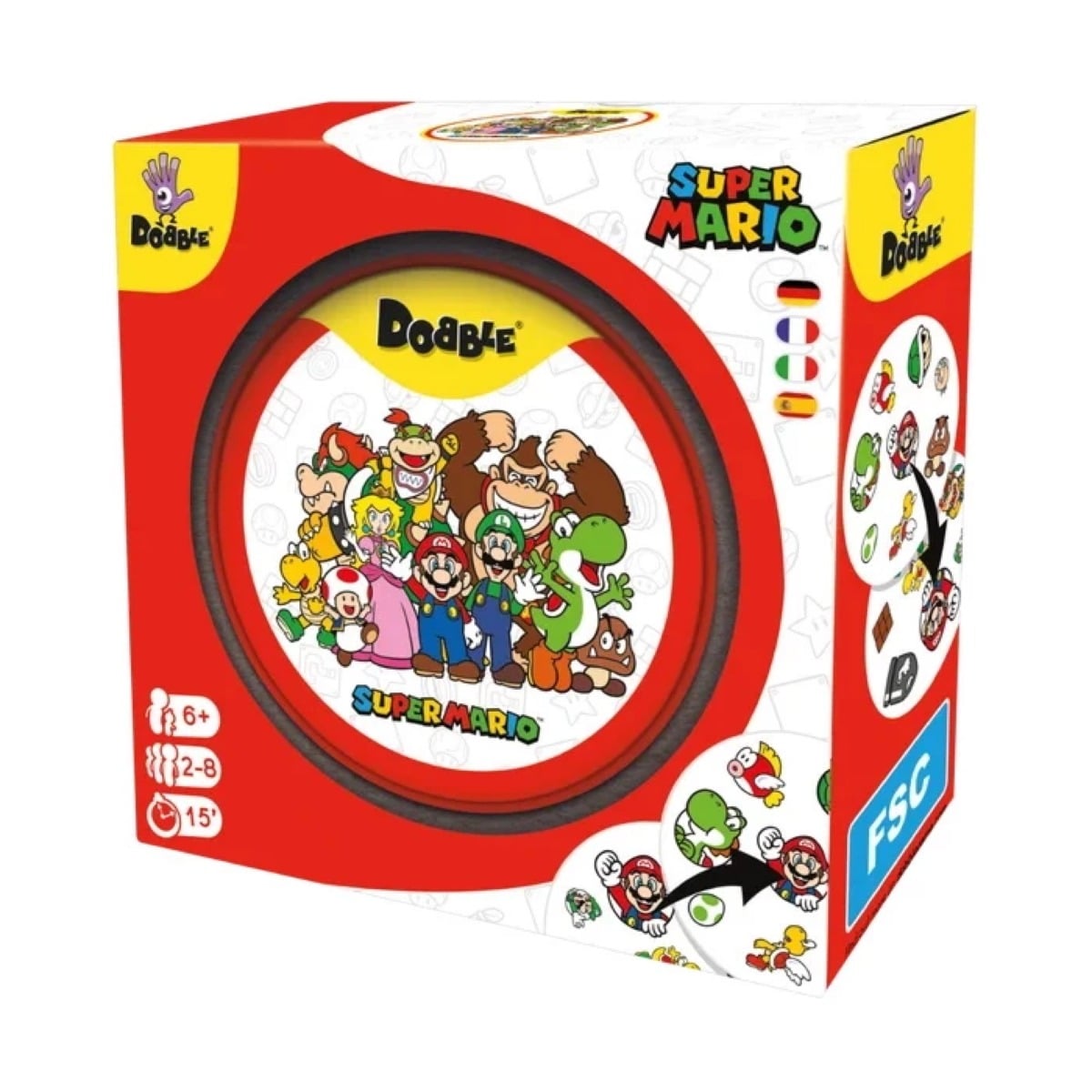 Dobble Super Mario (FR-DE-IT-ES)