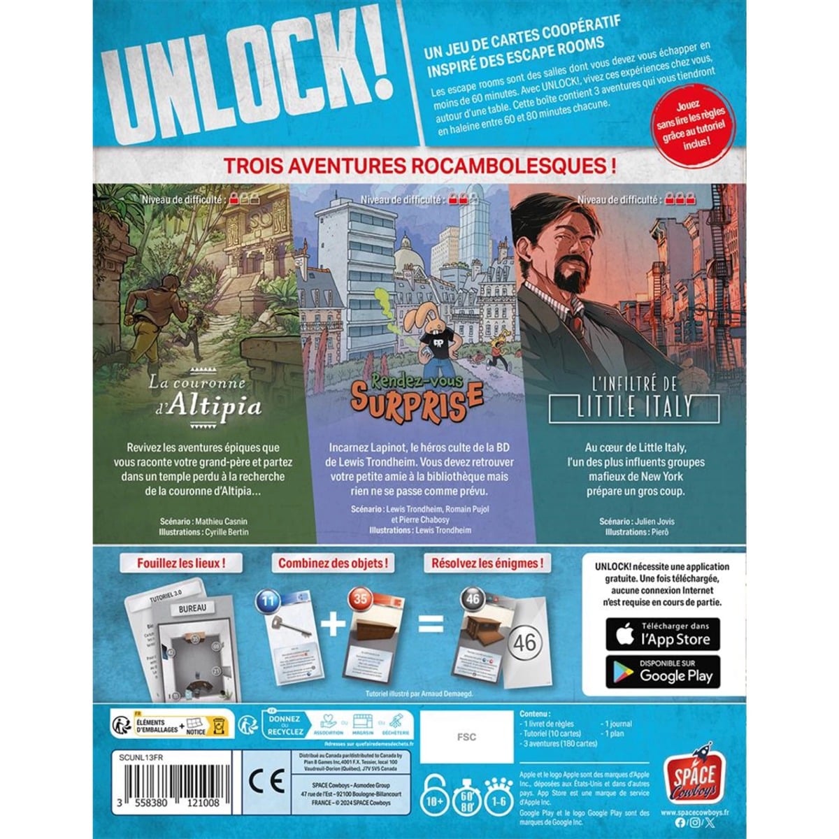Unlock! Risky Adventures (FR)