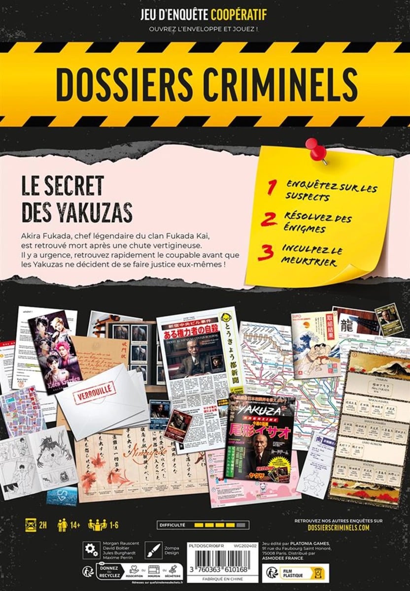 Dossiers Criminels - Le Secret des Yakuzas (FR)