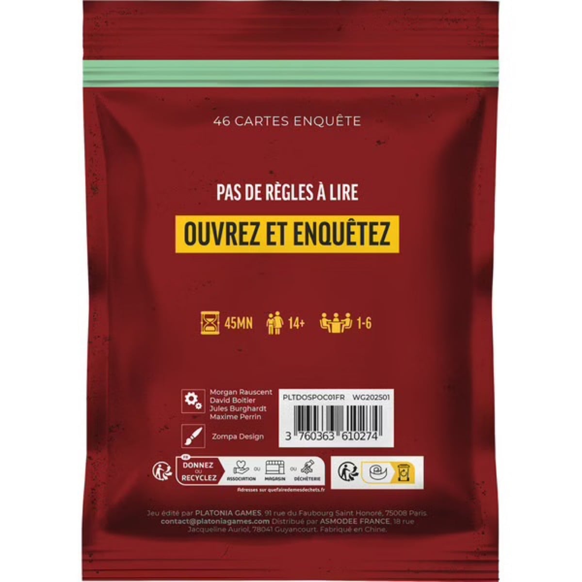 Dossiers Criminels Pocket - #1 Qui a tué Meredith Carter (FR)