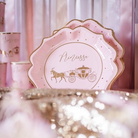 Assiettes Princesse (8pcs)