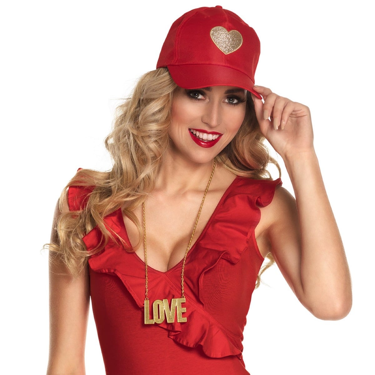 Casquette Rouge Lovely