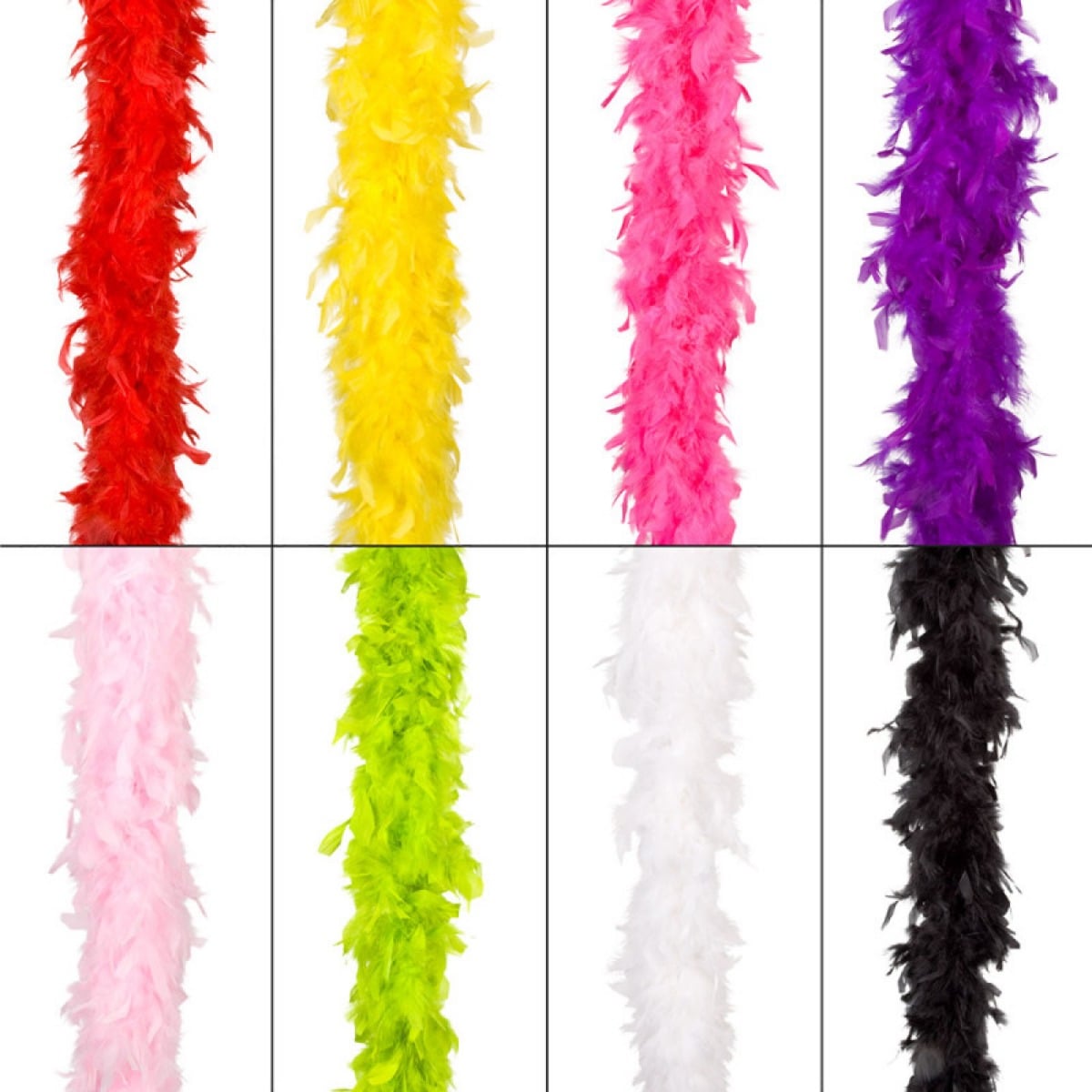 Boa à plumes - Vert