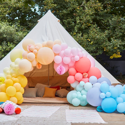 Arche de Ballons - Nids d'abeilles (200pcs)