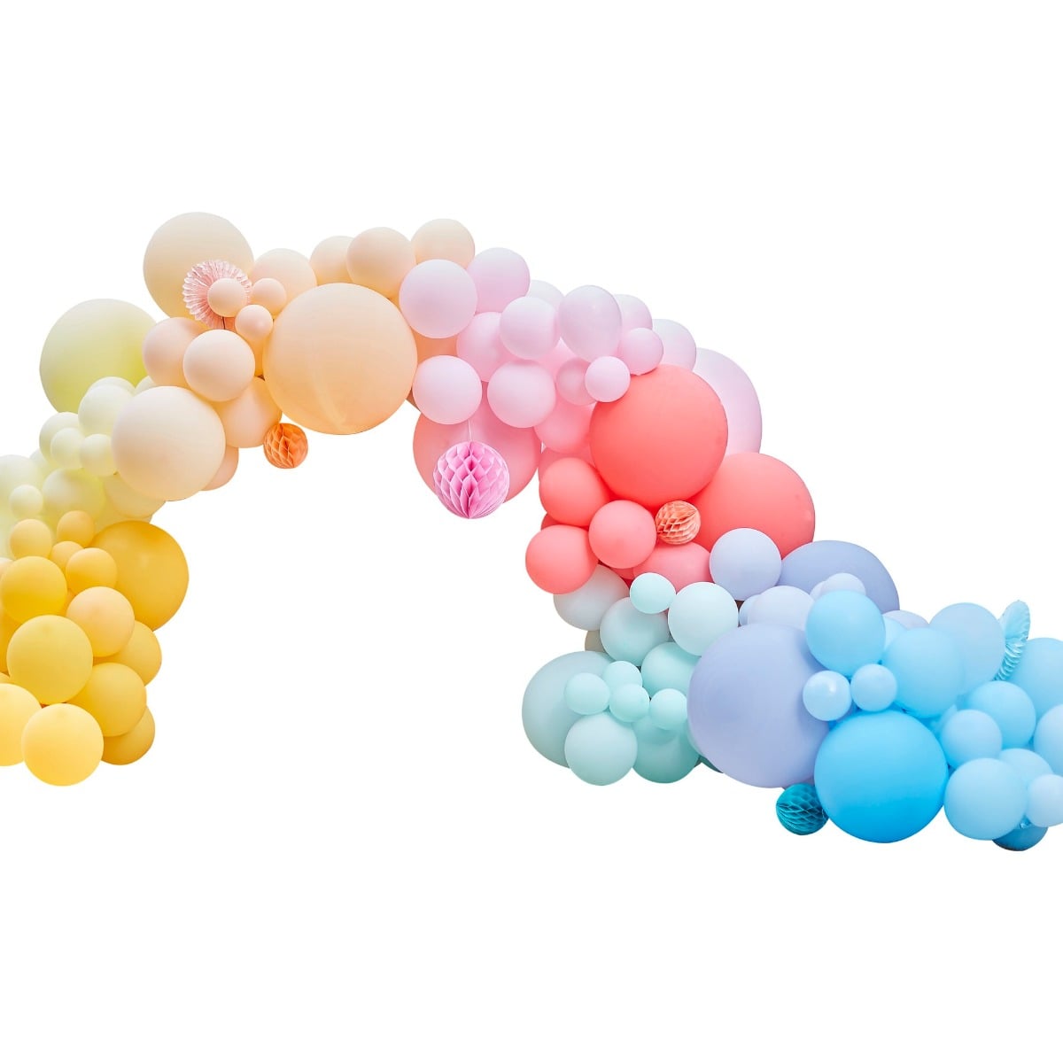 Arche de Ballons - Nids d'abeilles (200pcs)
