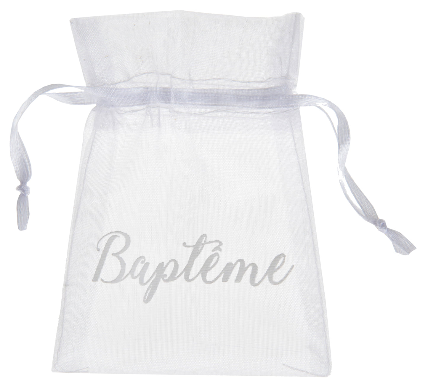 Pochettes "Baptême" (6 pièces) - Blanc