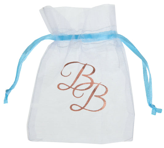 Pochettes "BB" (6 pièces) - Bleu