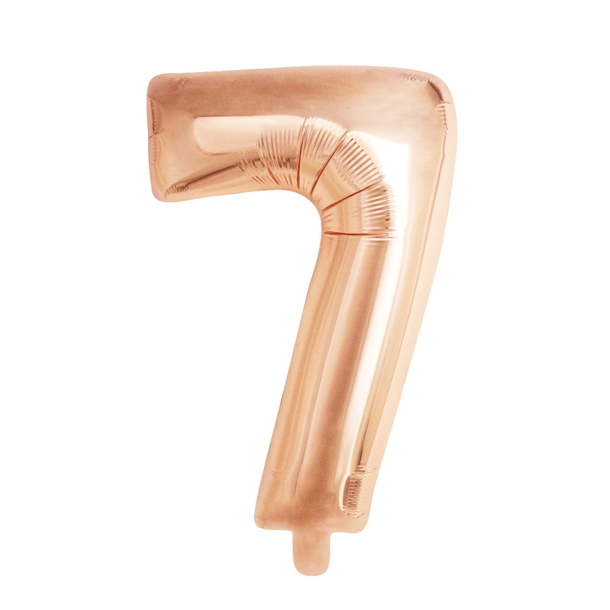 Ballon Chiffre 7 Alu Cuivre 40cm