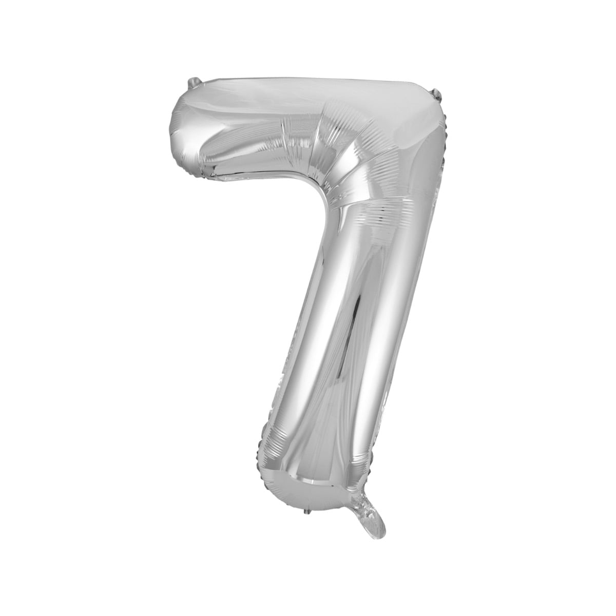Ballon Chiffre Alu 40cm Argent - 7