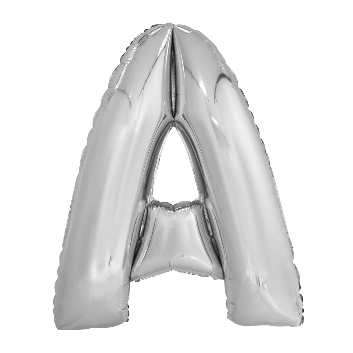 Ballon Lettre Alu 40cm Argent - A