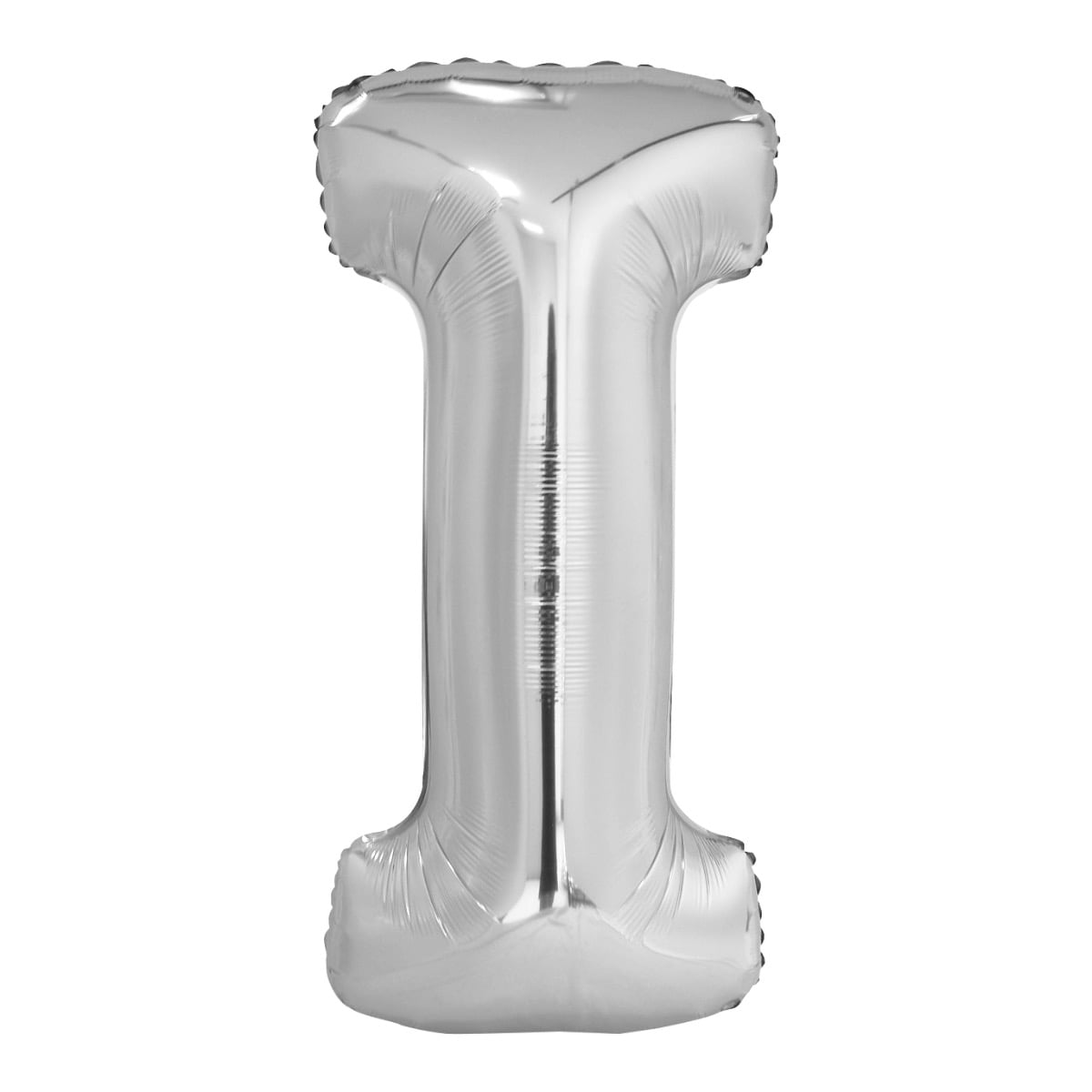 Ballon Lettre Alu 40cm Argent - I