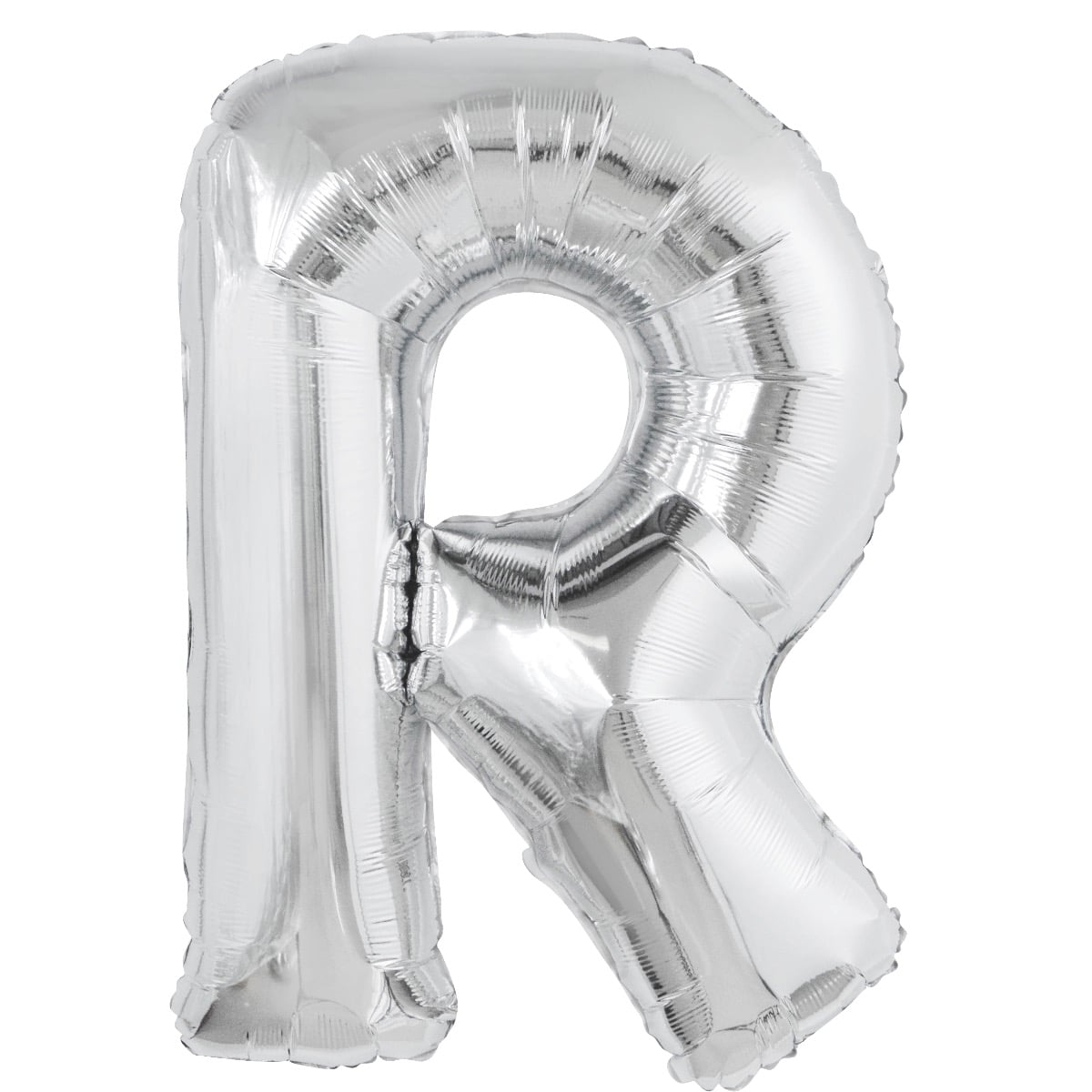 Ballon Lettre Alu 40cm Argent - R