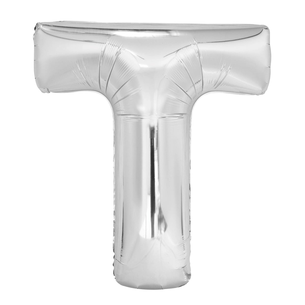 Ballon Lettre Alu 40cm Argent - T
