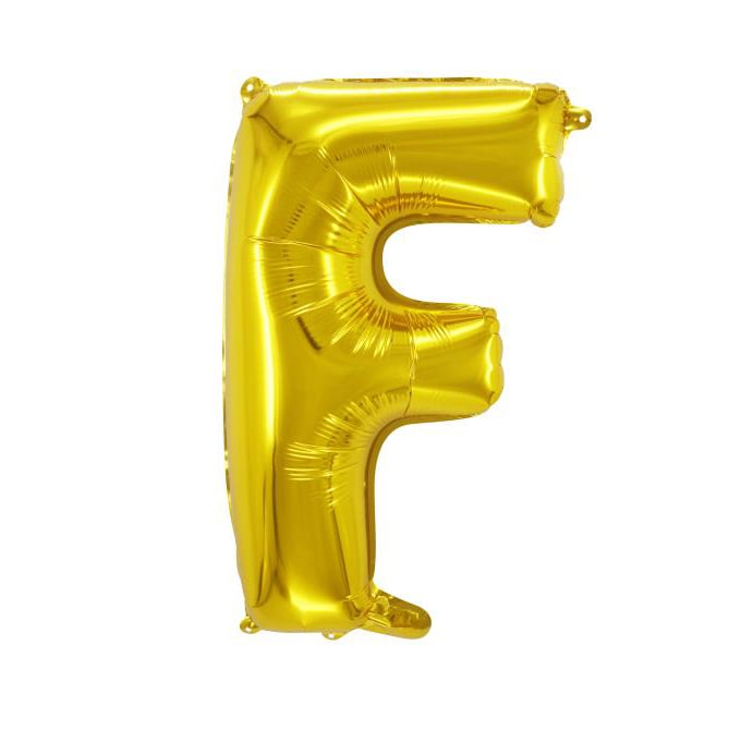 Ballon Alu 75cm Or - F