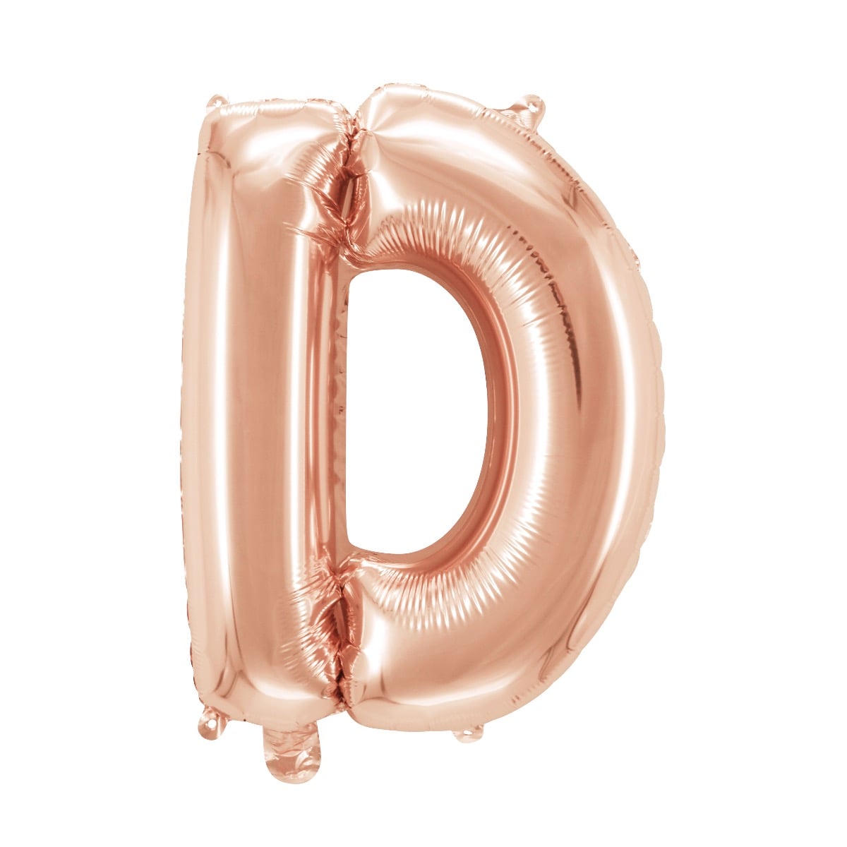 Ballon Lettre Alu 80cm Rosegold - D