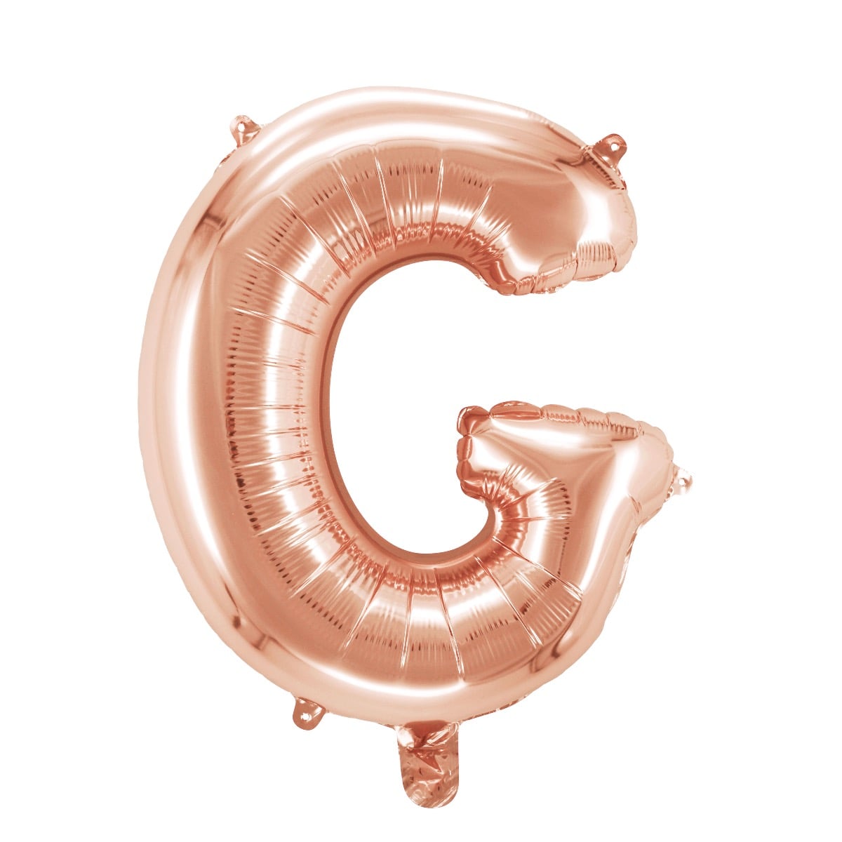 Ballon Lettre Alu 80cm Rosegold - G