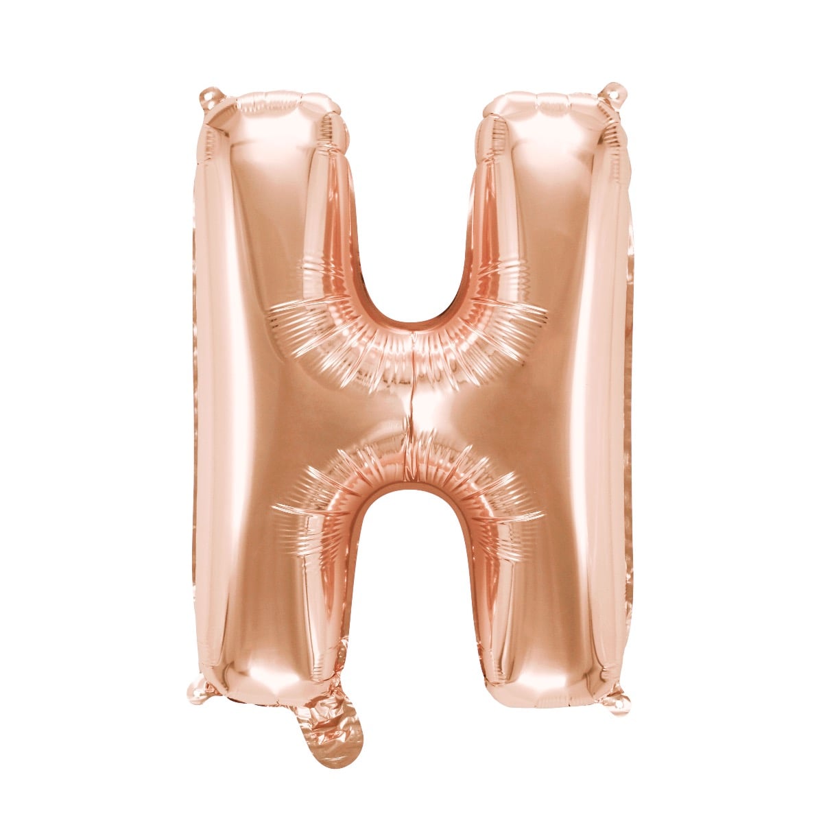Ballon Lettre Alu 80cm Rosegold - H