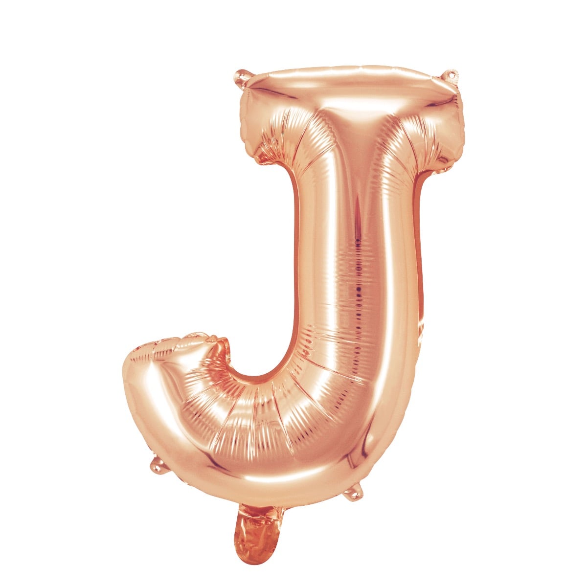 Ballon Lettre Alu 80cm Rosegold - J