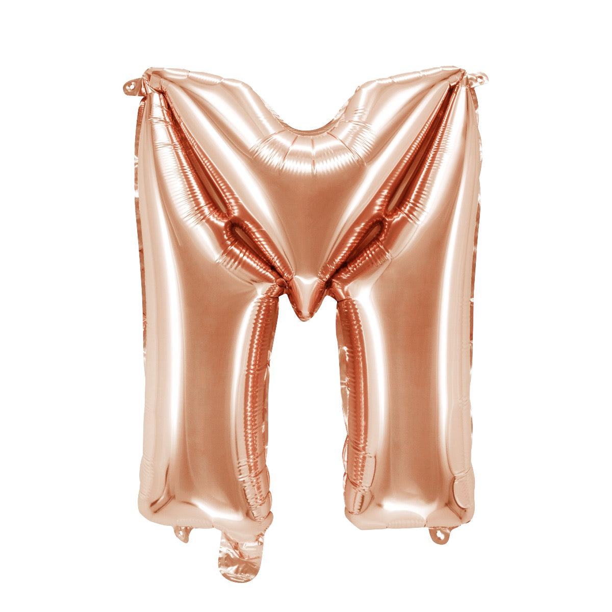 Ballon Lettre Alu 40cm Rosegold - M