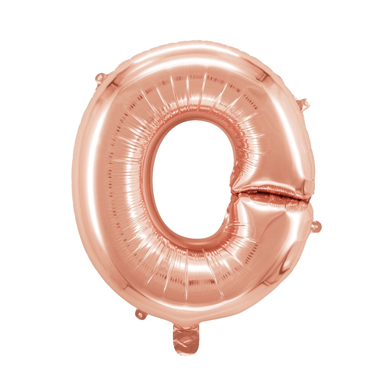 Ballon Lettre Alu 80cm Rosegold - O