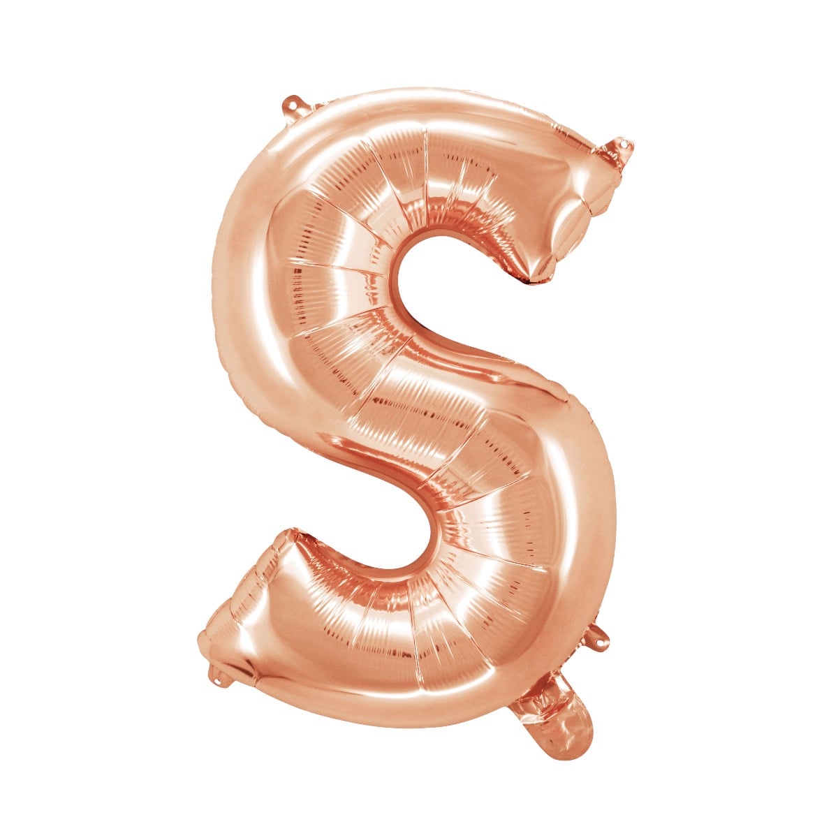 Ballon Lettre Alu 80cm Rosegold - S
