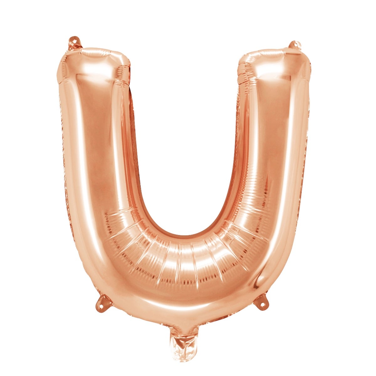 Ballon Lettre Alu 80cm Rosegold - U