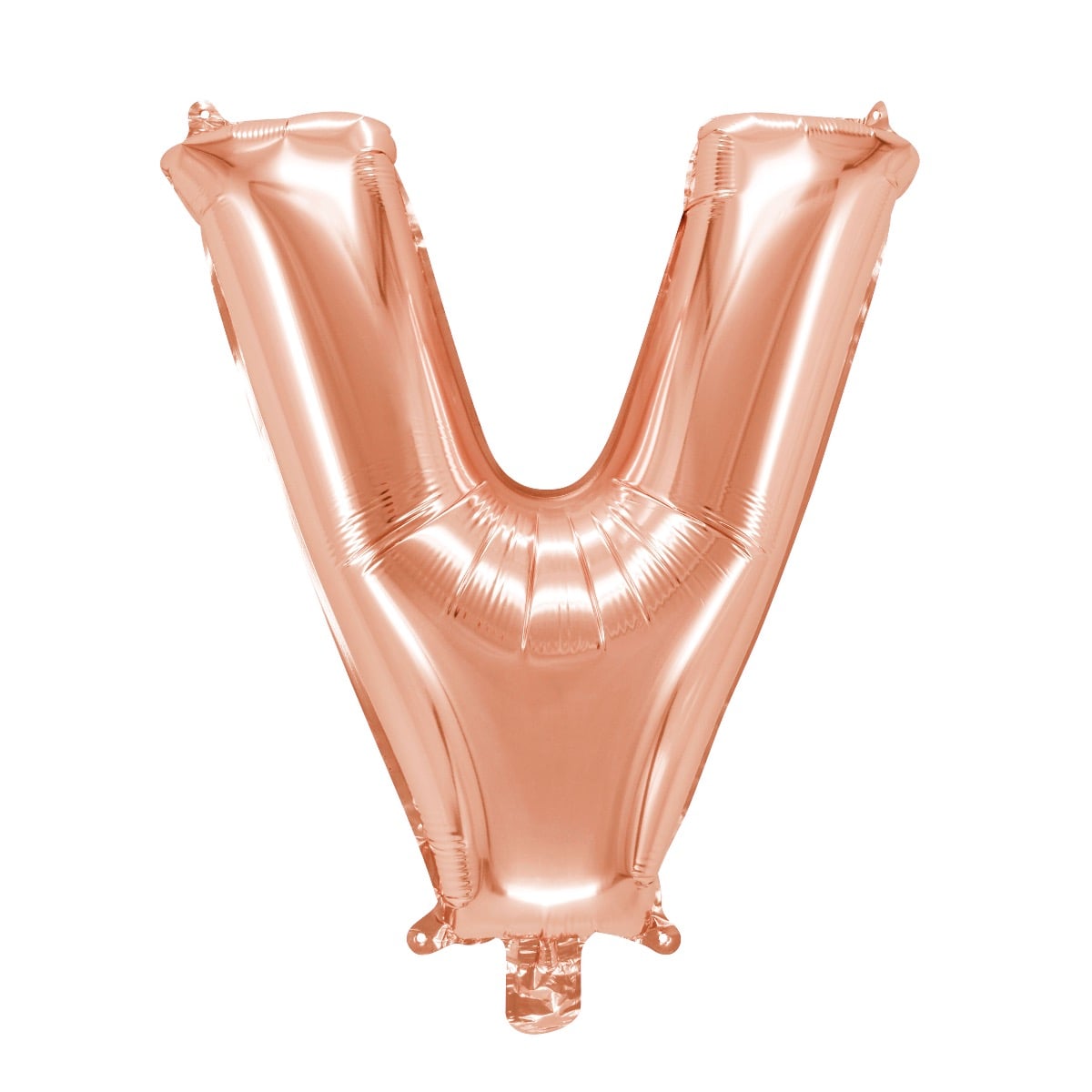 Ballon Lettre Alu 40cm Cuivre - V