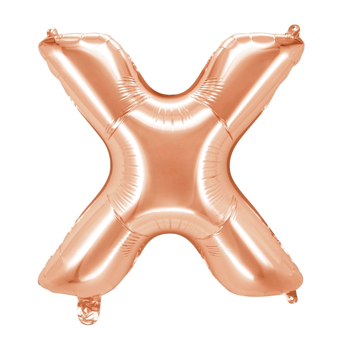 Ballon Lettre Alu 40cm Cuivre - X