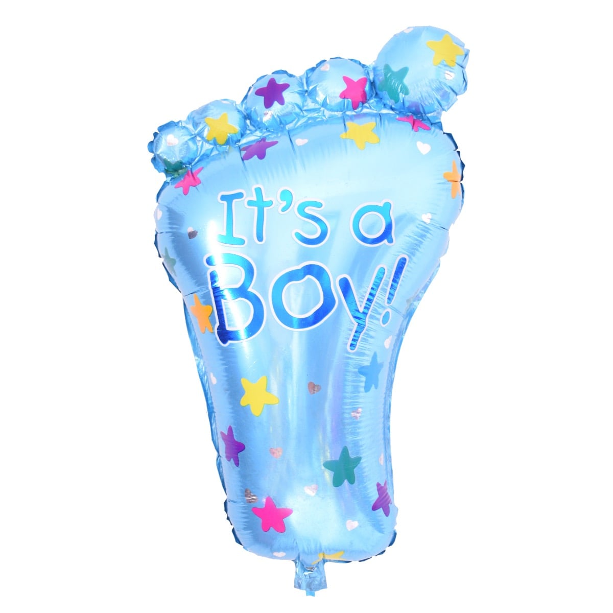 Ballon alu It's a Boy Pied géant 45cm