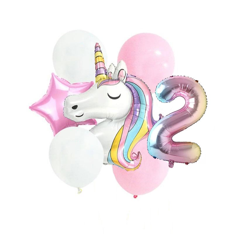 Set de ballons - Licorne - 2