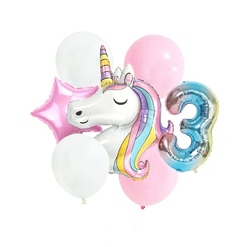 Set de ballons - Licorne