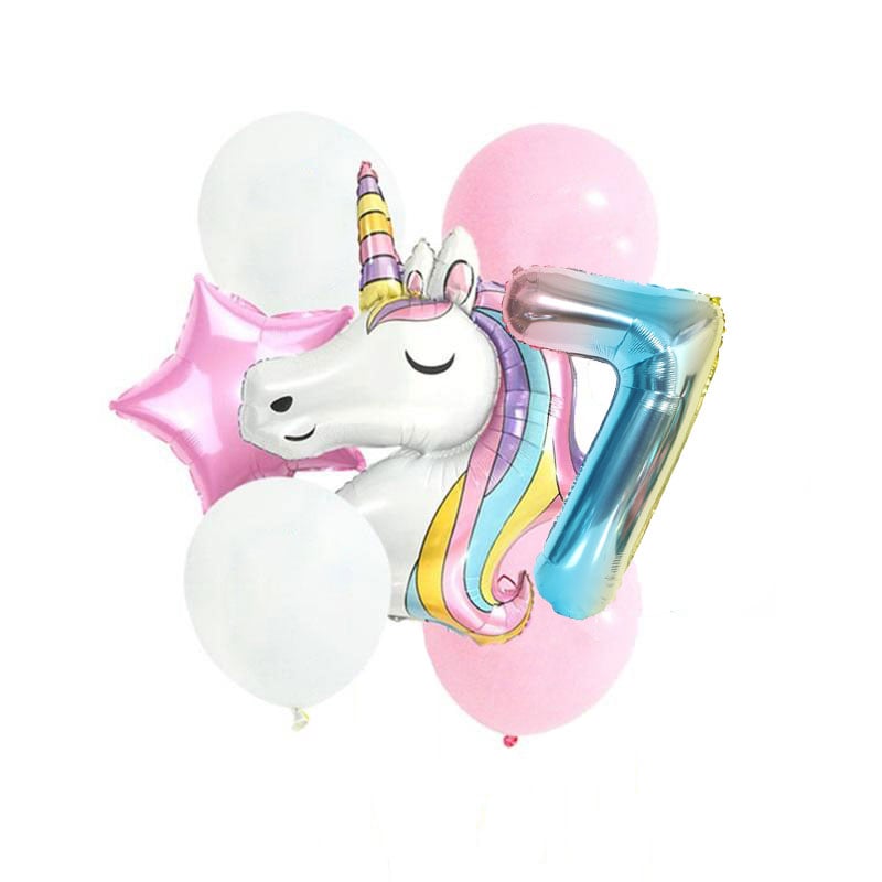Set de ballons - Licorne