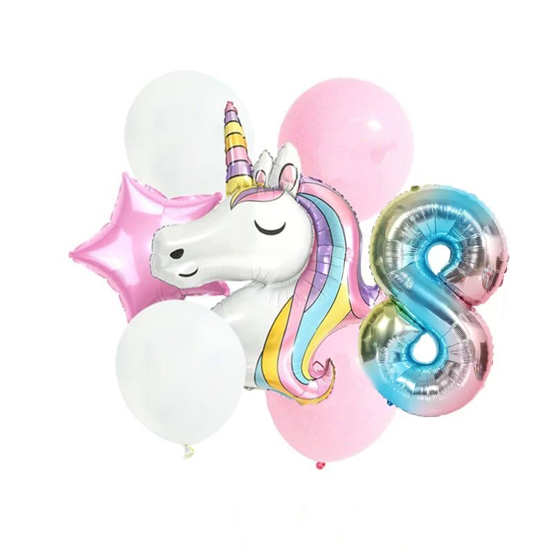 Set de ballons - Licorne