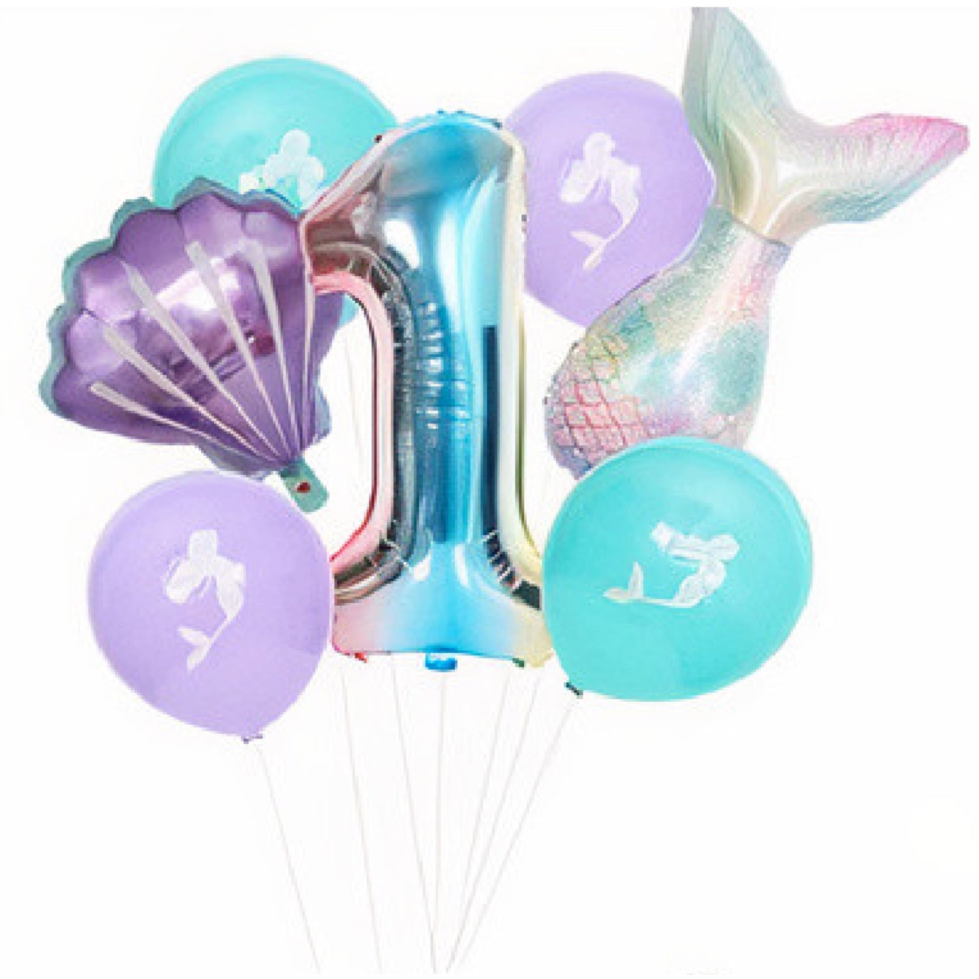 Set de ballons - Sirène - 1