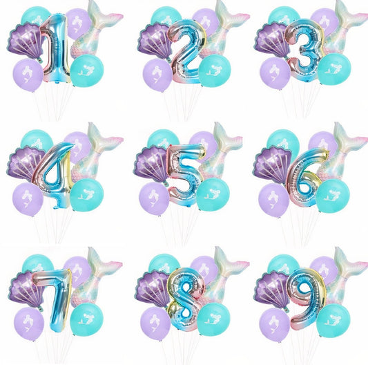 Set de ballons - Sirène