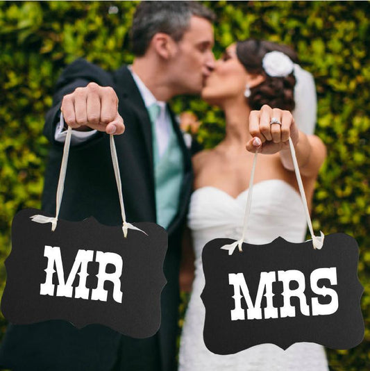 Banderole Mr & Mrs