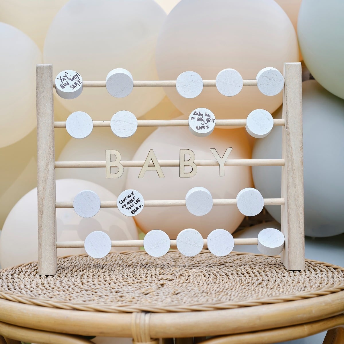 Livre d'or - Abacus pour bébé